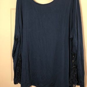 Lane Bryant Lace Insert Top